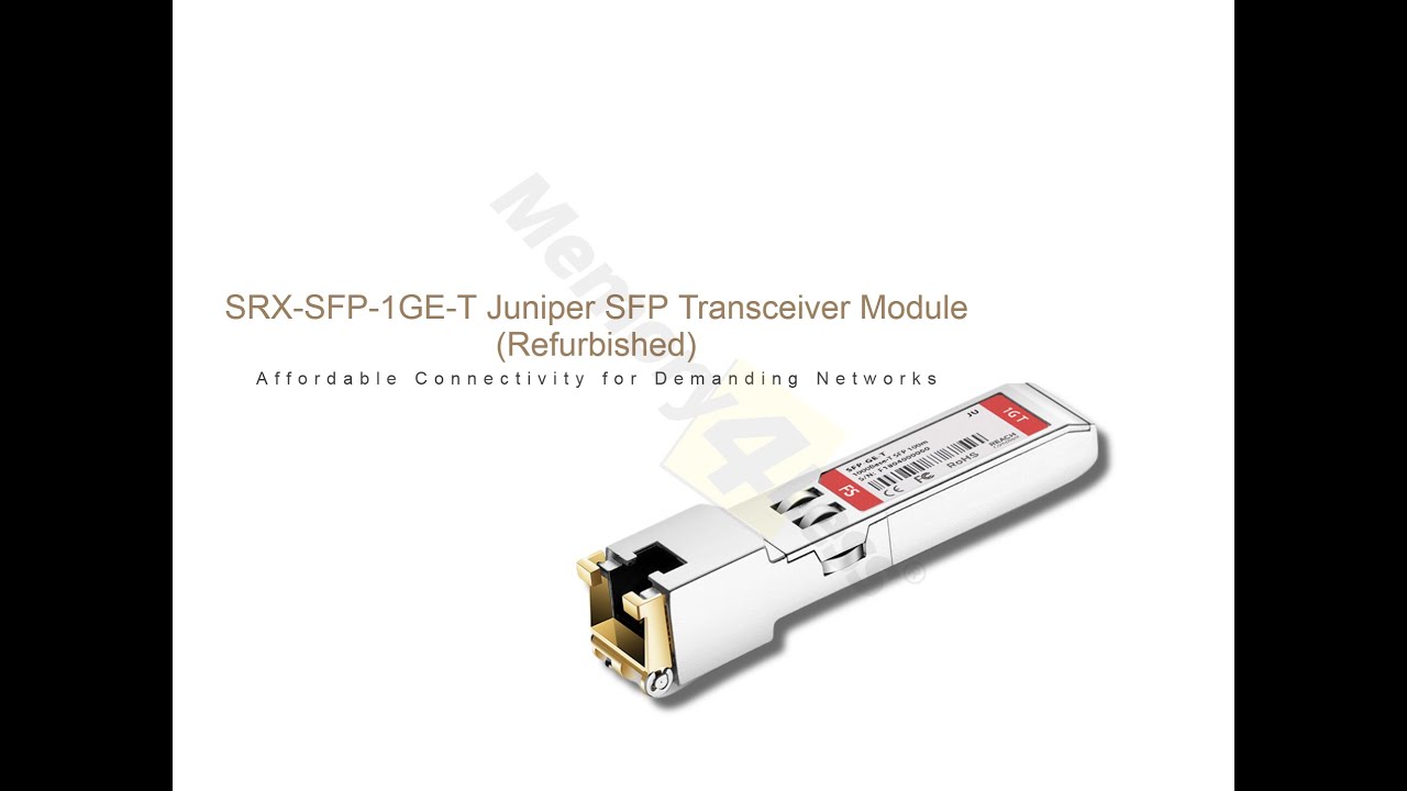 SRX-SFP-1GE-T Juniper 1Gbps 1000Base-T SFP Transceiver Module 