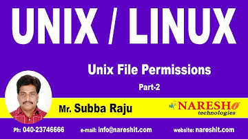 UNIX File Permissions - Part 2 | UNIX Tutorial