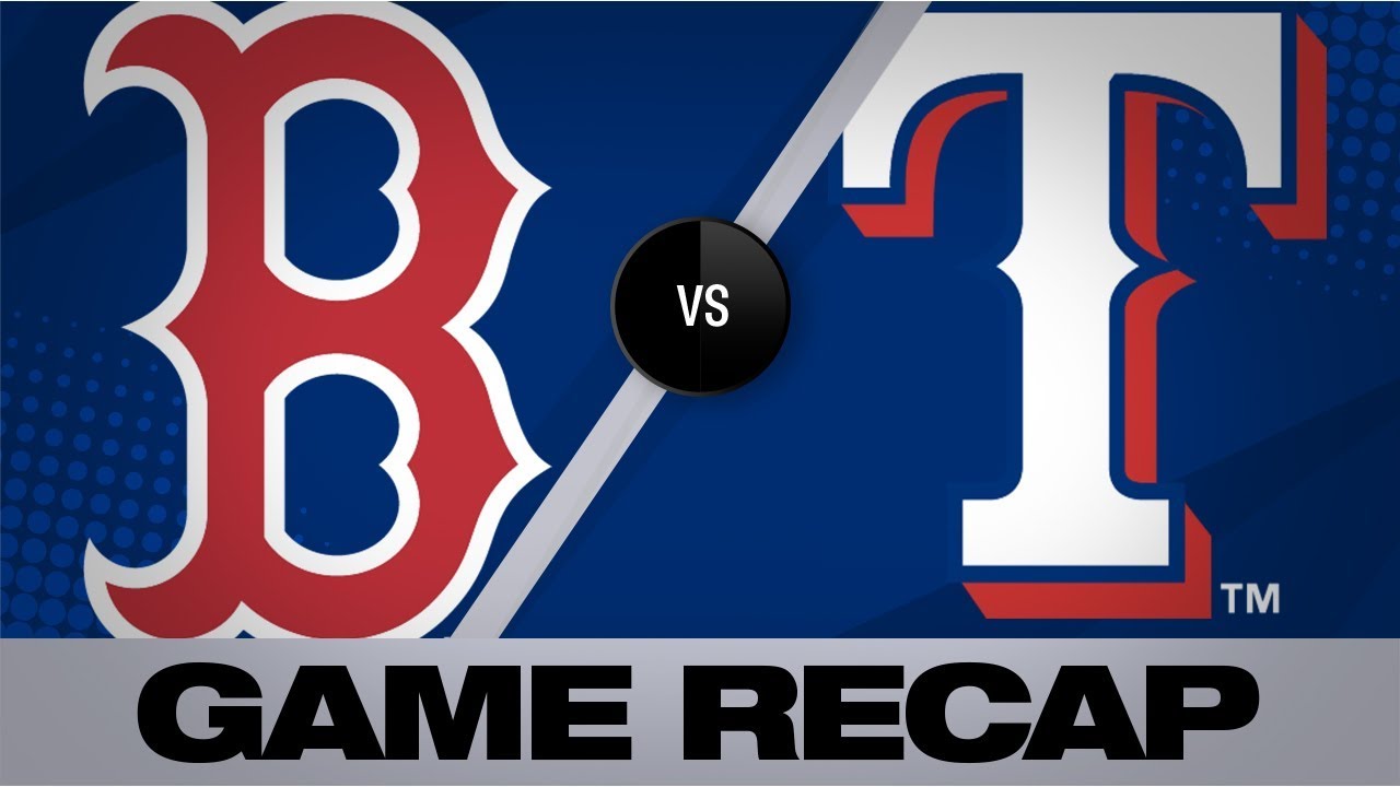 baseball movies Moreland goes 4-for-5 with HR in 10-3 win | Red Sox-Rangers Game Highlights 9/25/19