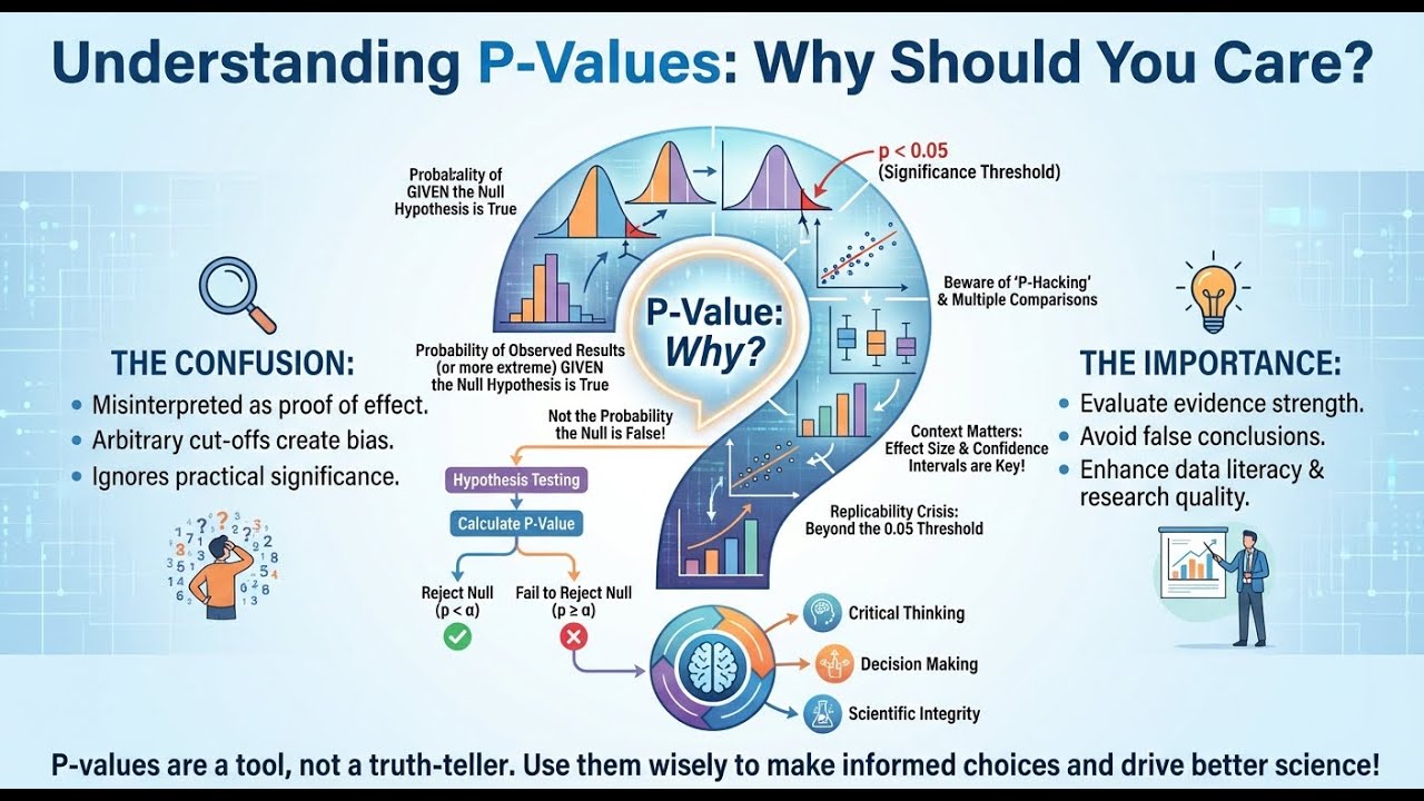 [NEW StaTube] 1-3 What is the p-value? - YouTube