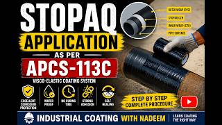 STOPAQ Application Procedure as per APCS-113C | Industrial Coating with Nadeem