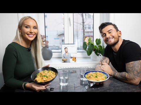 JULIA FRANZÈN MUKBANG  HALLOUMI STROGANOFF  EATLIKESMAIL