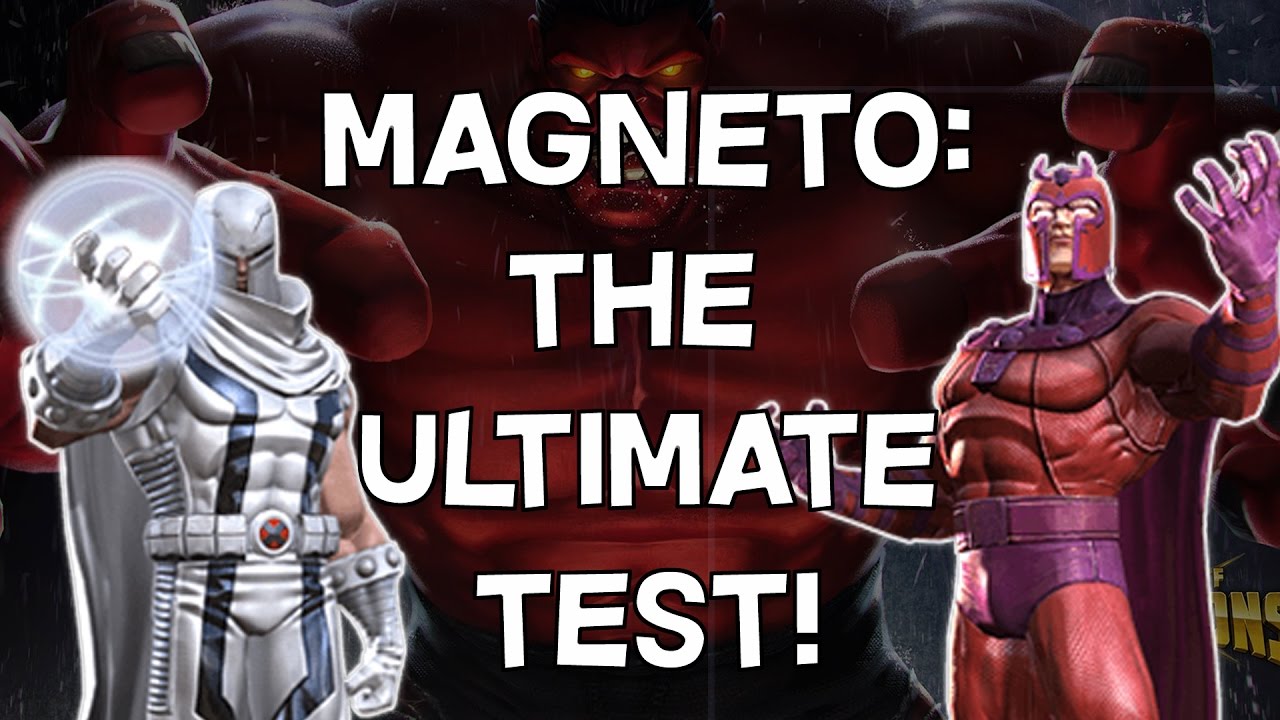 Magneto VS Magneto Marvel Now: The Ultimate Test - Marvel Contest Of Champions