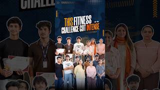 The Ultimate Fitness Challenge| College Students Competition | RBU, Mohali #shorts #sunstone