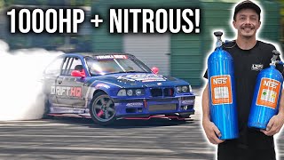 1000HP 2JZ E36 Gets Nitrous!