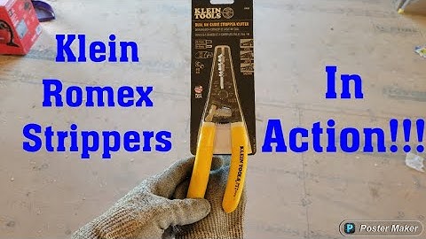 Klein Romex Strippers In Action!!!