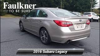 Used 2016 Subaru Legacy 2.5i Limited, Bethlehem, PA G3057245
