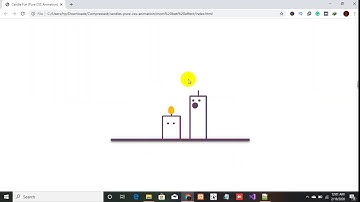 Pure CSS3 Animation Funny Candles | Using Only HTML And CSS