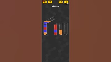 Water Colour Sort Puzzle Level 4 Gameplay
