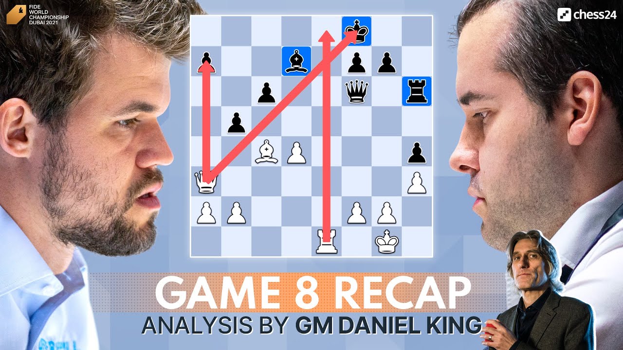 Carlsen-Nepo 8: Magnus lands killer blow