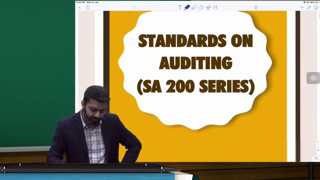 CA Final Advanced Auditing CA Rishabh Jain Demo Lecture 1 for Pendrive ...