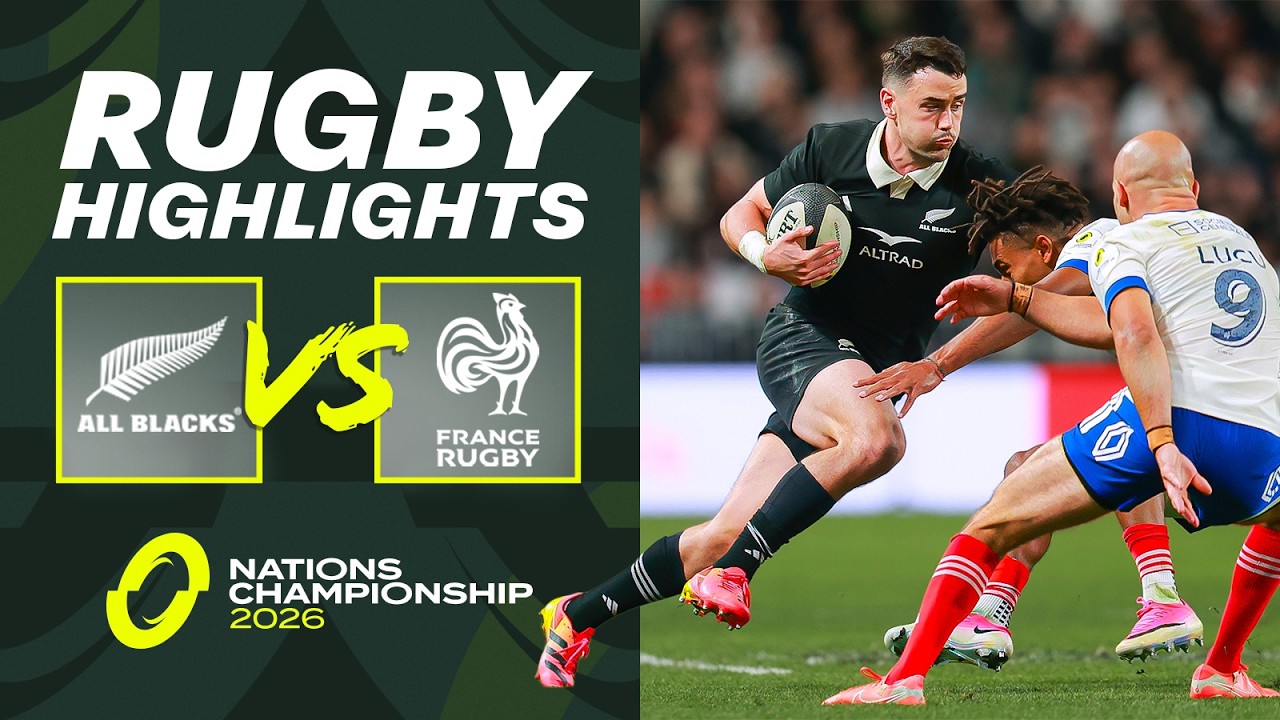 HIGHLIGHTS - New Zealand v France | An Absolute THRILLER | Nations ...