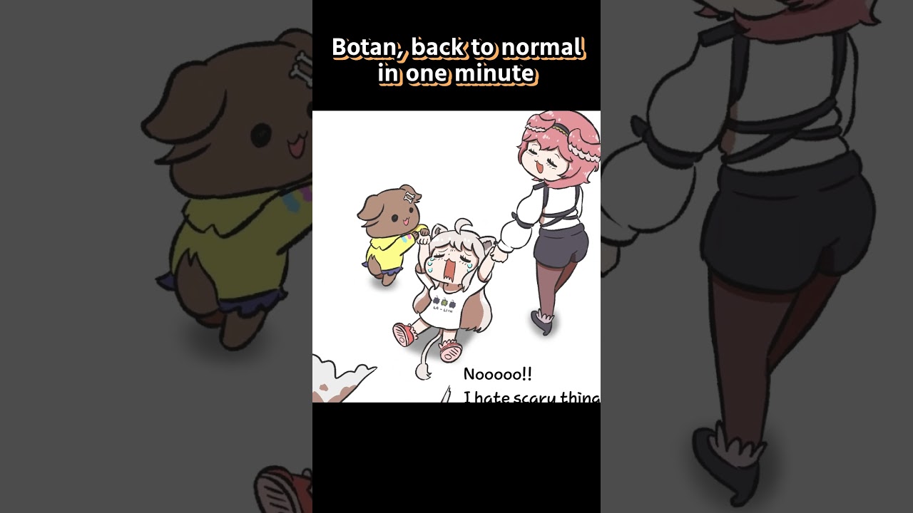 What if Botan was a scaredy-cat just for April Fools'?