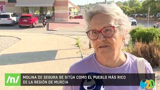 03/10/2025 Molina de Segura, el municipio más rico de la Región de Murcia según Hacienda.