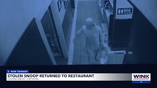 Snoop Dogg bobblehead statue returned to Cantina Laredo; man arrested
