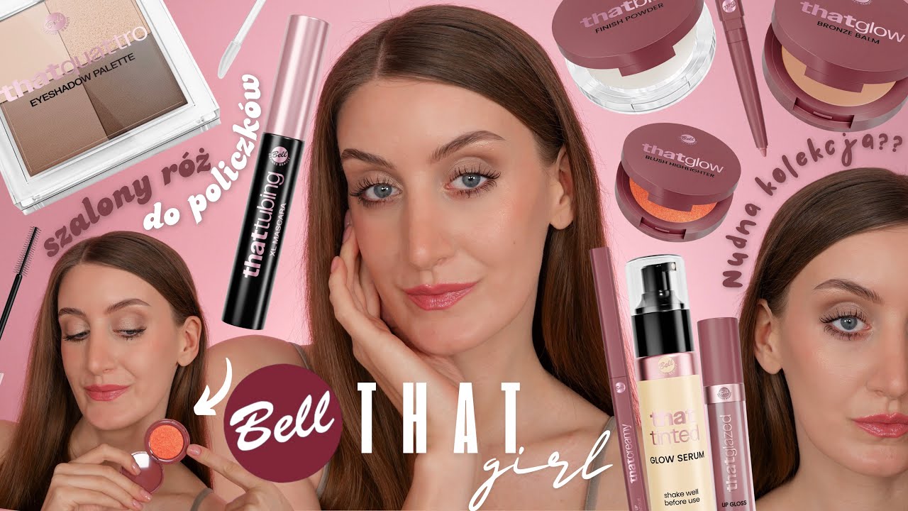 Sprawdzam nową kolekcję Bell z Biedronki 🩷 BELL THAT GIRL *swatche, porównania, całodniowy test*