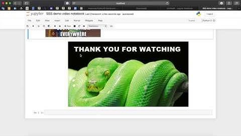 Jupyter Notebooks in Anaconda on Mac OS X