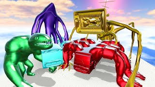 BEHEMOTH BUILDER VS BUS EATER VS MEGAHORN VS HEXAPOD! garry's mod by bestini 266 views 2 months ago 8 minutes, 41 seconds