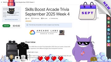 Skills Boost Arcade Trivia September 2025 Week 4 | #2025 | #|#qwiklabs |#Solution