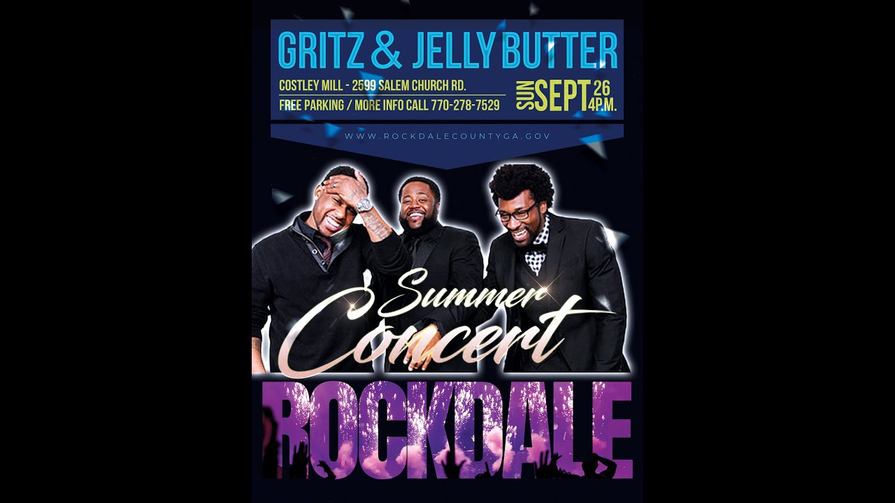Rockdale County Summer Concert Series 3 Gritz & Jelly Butter YouTube