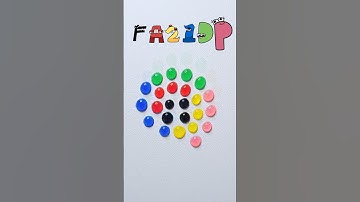 Full version mix #alphabetlore #numberlore #colormixing