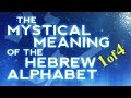 MYSTICAL MEANING of the HEBREW ALPHABET 1 of 4 – Rabbi Michael Skobac – Jews for Judaism