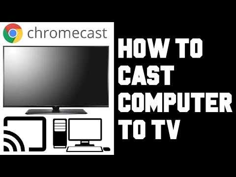 How To Cast Computer to TV Chromecast - How To Cast Your PC To Chromecast - Screen Mirror Windows 10