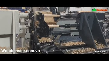 Woodmaster : máy tiện cnc 2 trục tự động nạp phôi 1500mm WM-1500ASL
