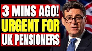 🔴 3 MINS AGO! URGENT FOR PENSIONERS: MPs Demand Emergency 2nd State Pension Rise In 2026!