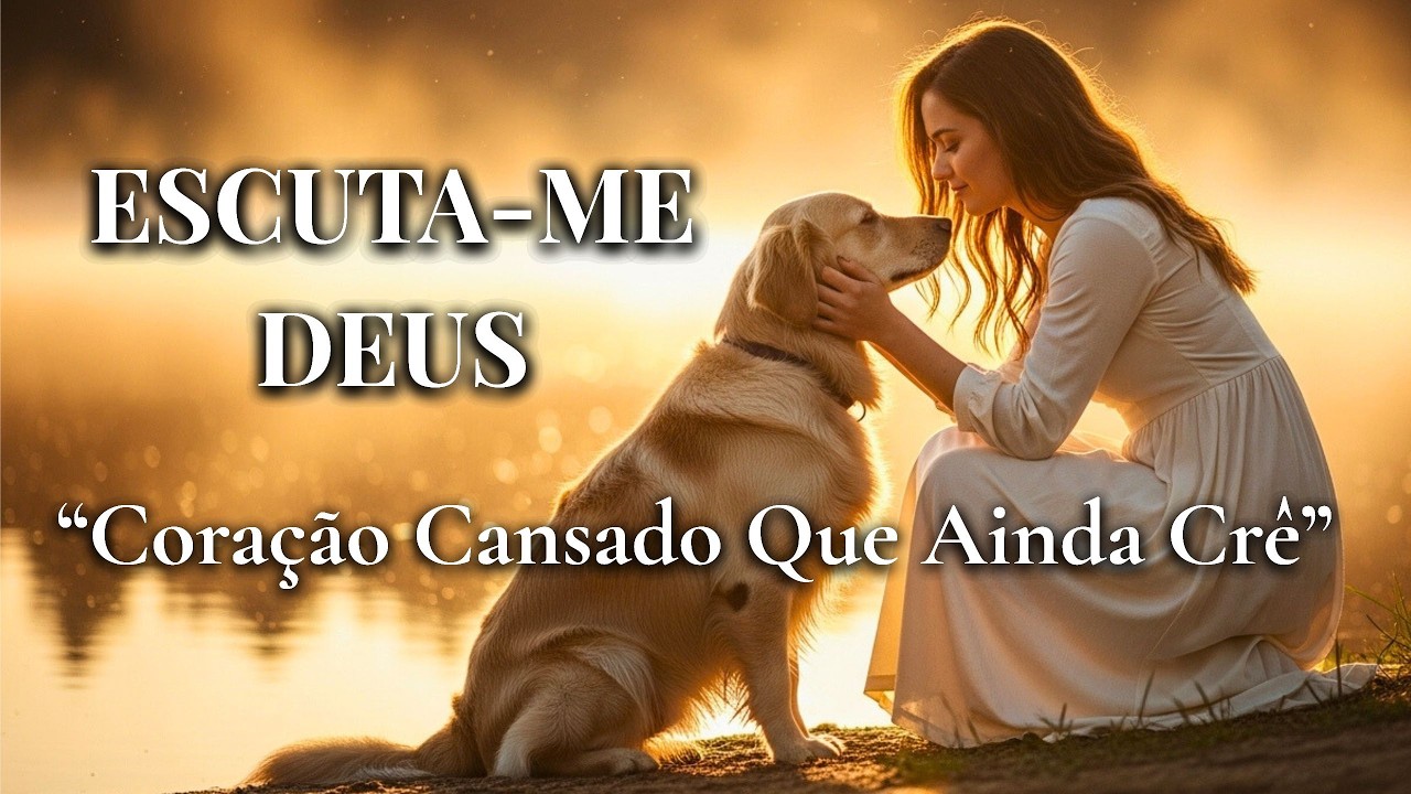 🎵 Música Cristã | Coração Cansado Que Ainda Crê — Louvor de Cura e Esperança | ESCUTA-ME, DEUS