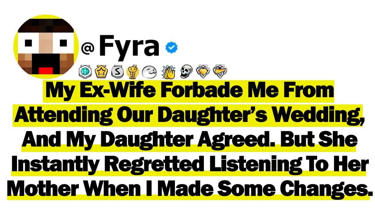 My Ex-Wife Forbade Me From Attending Our Daughter’s Wedding, And My Daughter Agreed. But She Regrett
