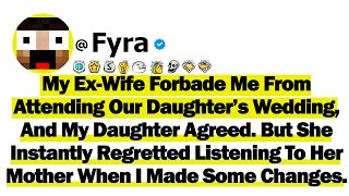 My Ex-Wife Forbade Me From Attending Our Daughter’s Wedding, And My Daughter Agreed. But She Regrett