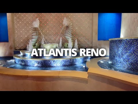 Exploring Atlantis Casino Resort in Downtown Reno, Nevada USA Walking Tour