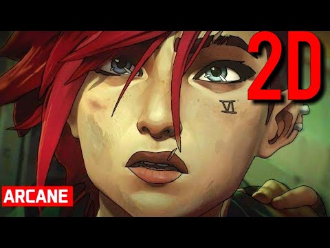 REMAKE ARCANE EFFECTS AS 2D | VI BLINKING | FAN ANIMATION