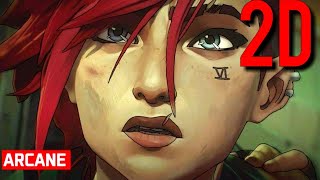 REMAKE ARCANE EFFECTS AS 2D | VI BLINKING | FAN ANIMATION