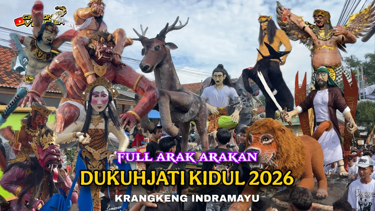FULL Arak-Arakan DUKUHJATI KIDUL 2026 Krangkeng Indramayu