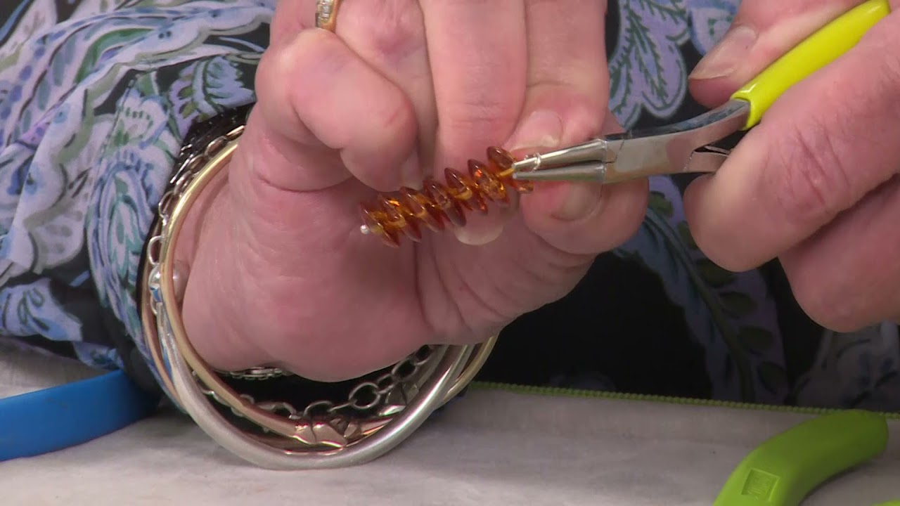 Necklace Tutorial Using Baltic Cognac Amber Coins