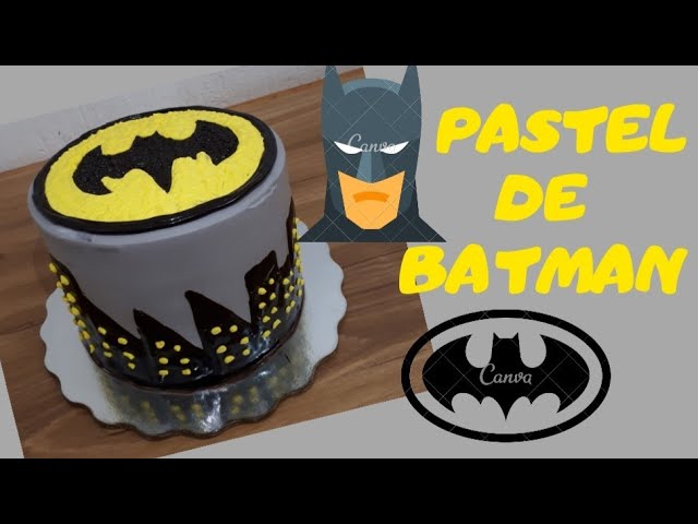 PASTEL DE BATMAN - YouTube