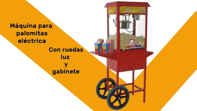 Máquina para palomitas de 8 onzas