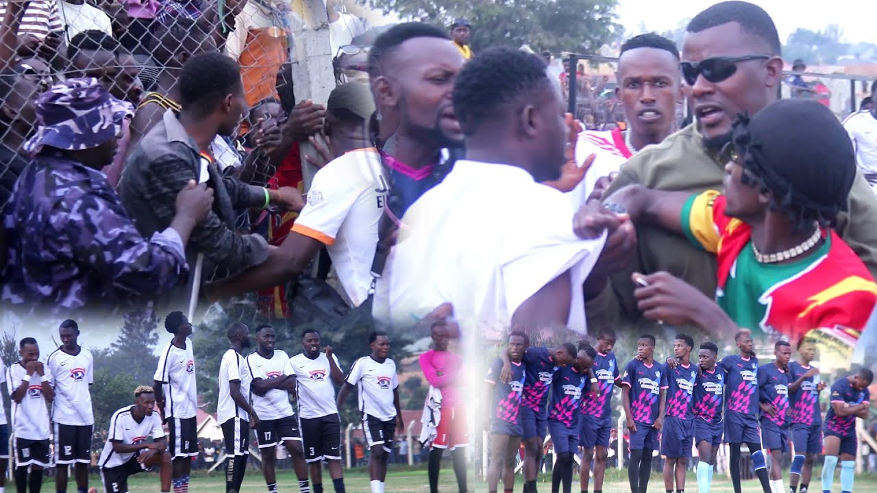 Police Intervene in the Mbarara TikTok VS Kampala TikTok Football Match.