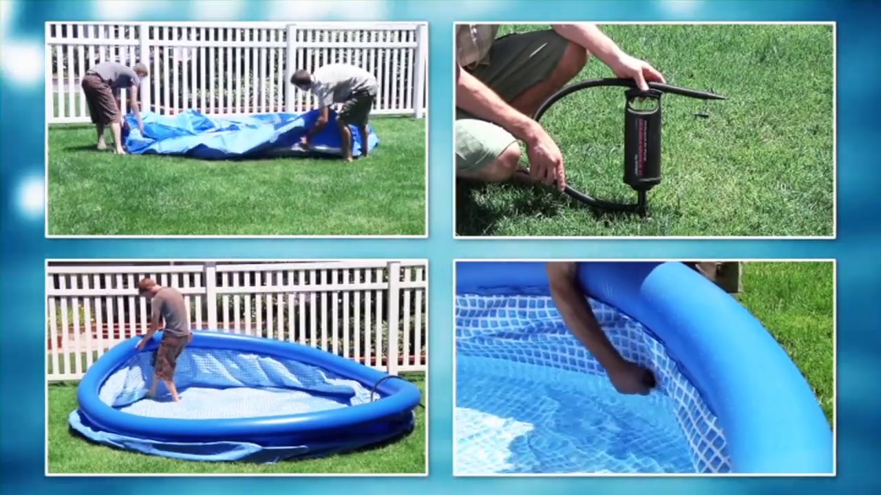 Intex Easy Set Piscine ø 488 Youtube