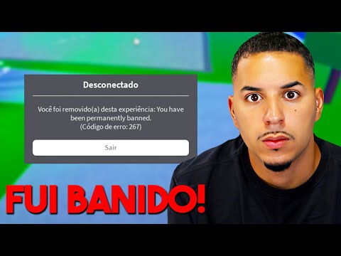 DEU RUIM! FUI BANIDO PRA SEMPRE DO BLOX FRUITS 😭