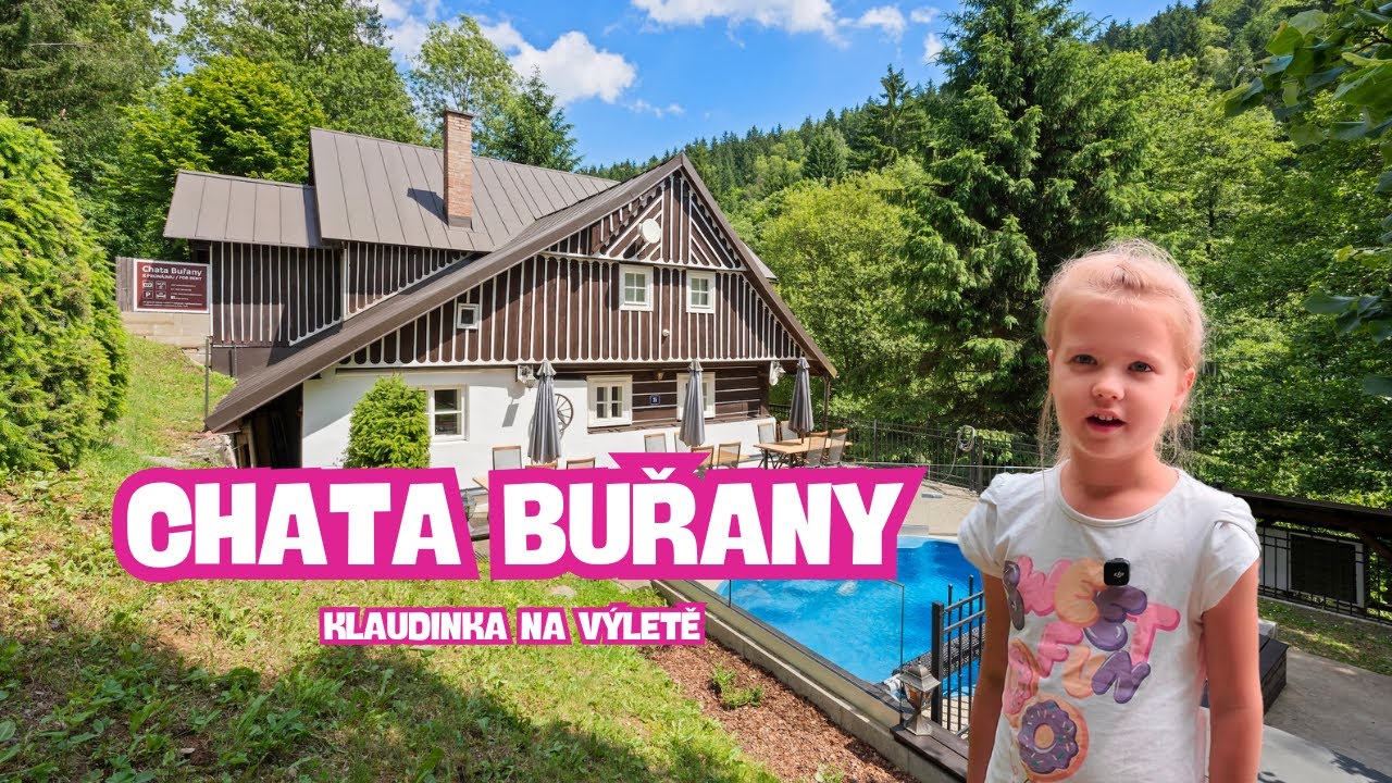 Chata v Buřanech - Klaudinka s kamarádkami v Krkonoších 🛁🍓