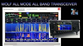 WOLF ALL MODE TRANSCEIVER  WIFI V/UHF  HF & 6, built in FT8 CW DECODE