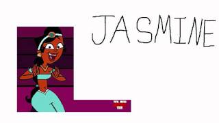 Total Drama Girls As Princesses