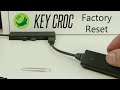 How to Factory Reset the Key Croc Key Logger by Hak5