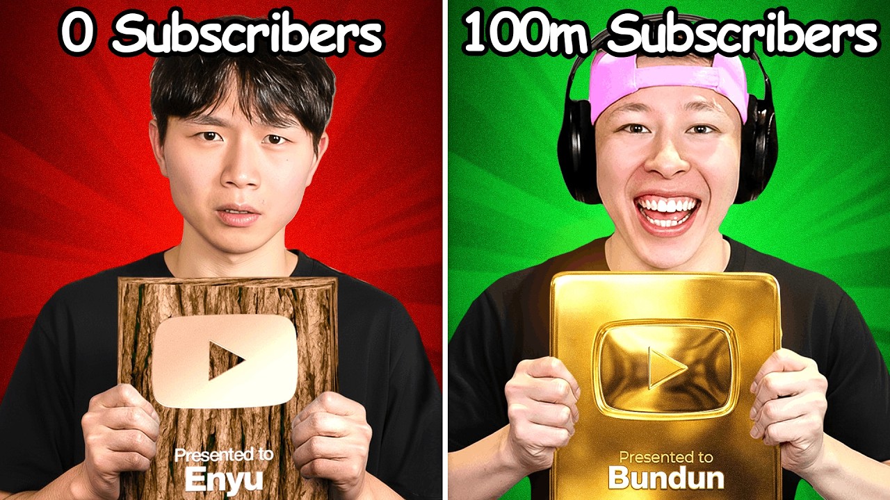 We Raced to Become the BIGGEST YouTuber...