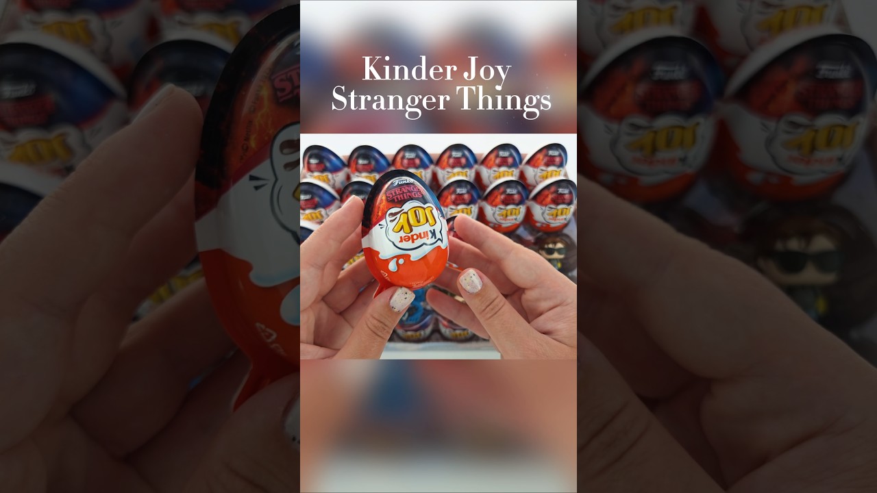 Huevos kinder stranger things!