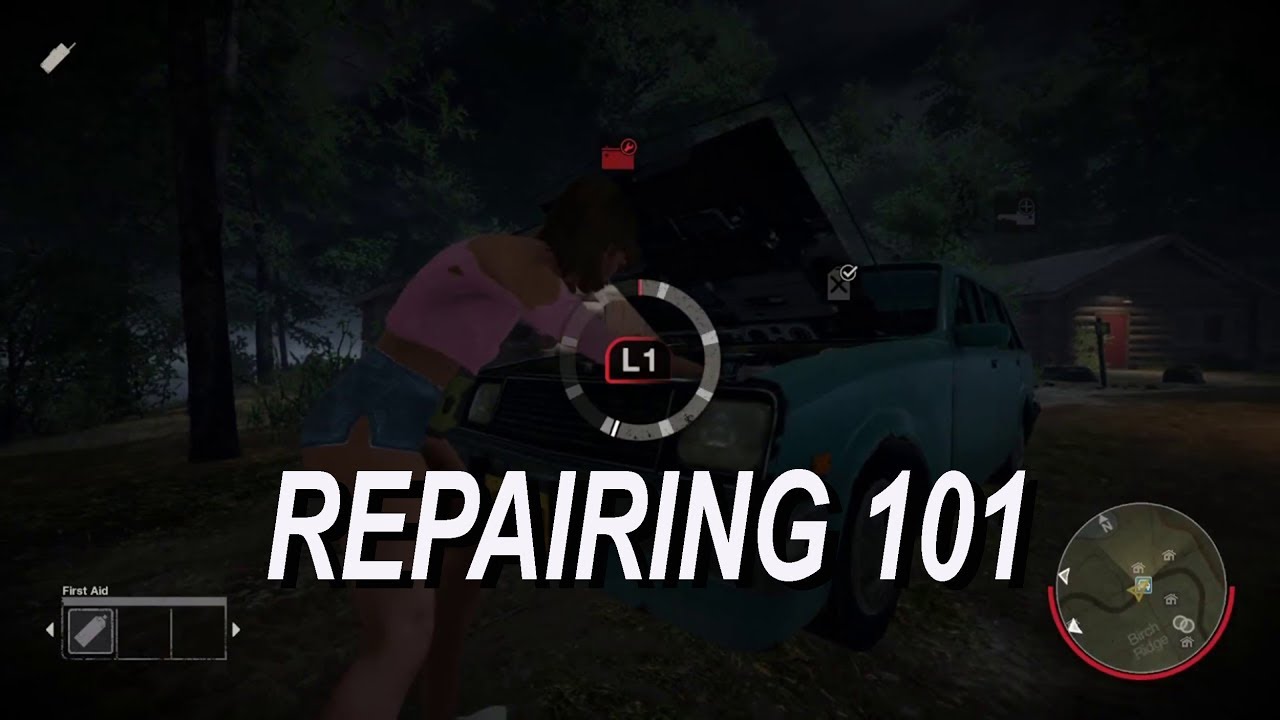 REPAIRING 101  - TIPS AND TRICKS FOR REPAIRING IN FRIDAY THE 13TH