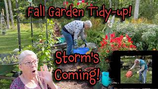 HAPPY PLACE GARDEN: TIME FOR A FALL TIDY-UP BEFORE THE STORM!